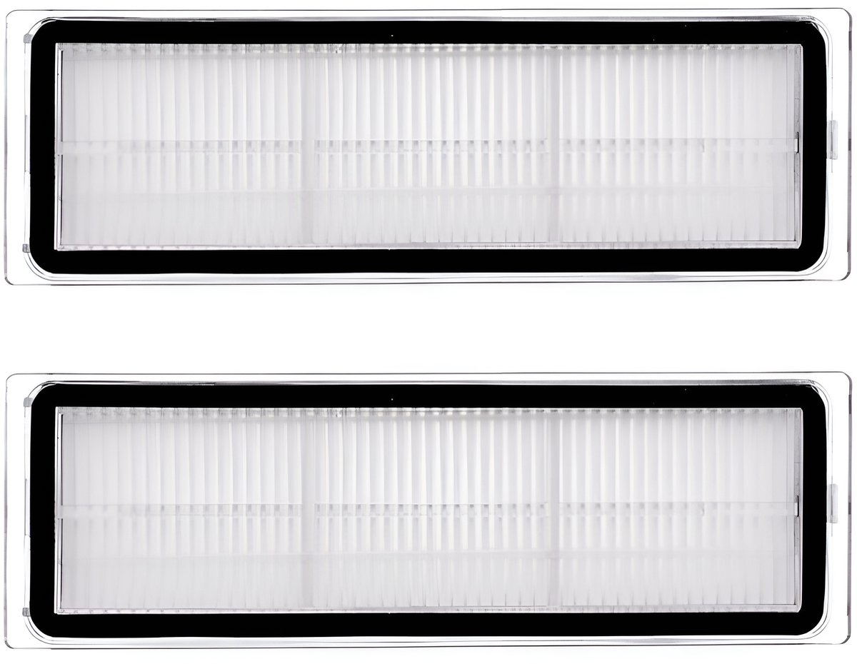 2x HEPA Filter Geschikt voor Dreame L10s Ultra, L10s Pro, L10 Ultra, Z10 Pro, S10, S10 PRO, S10 PLUS, B101CN, 1C, W10, X10+, L10+ plus, Z10 pro, D10 PLUS (150x49mm)