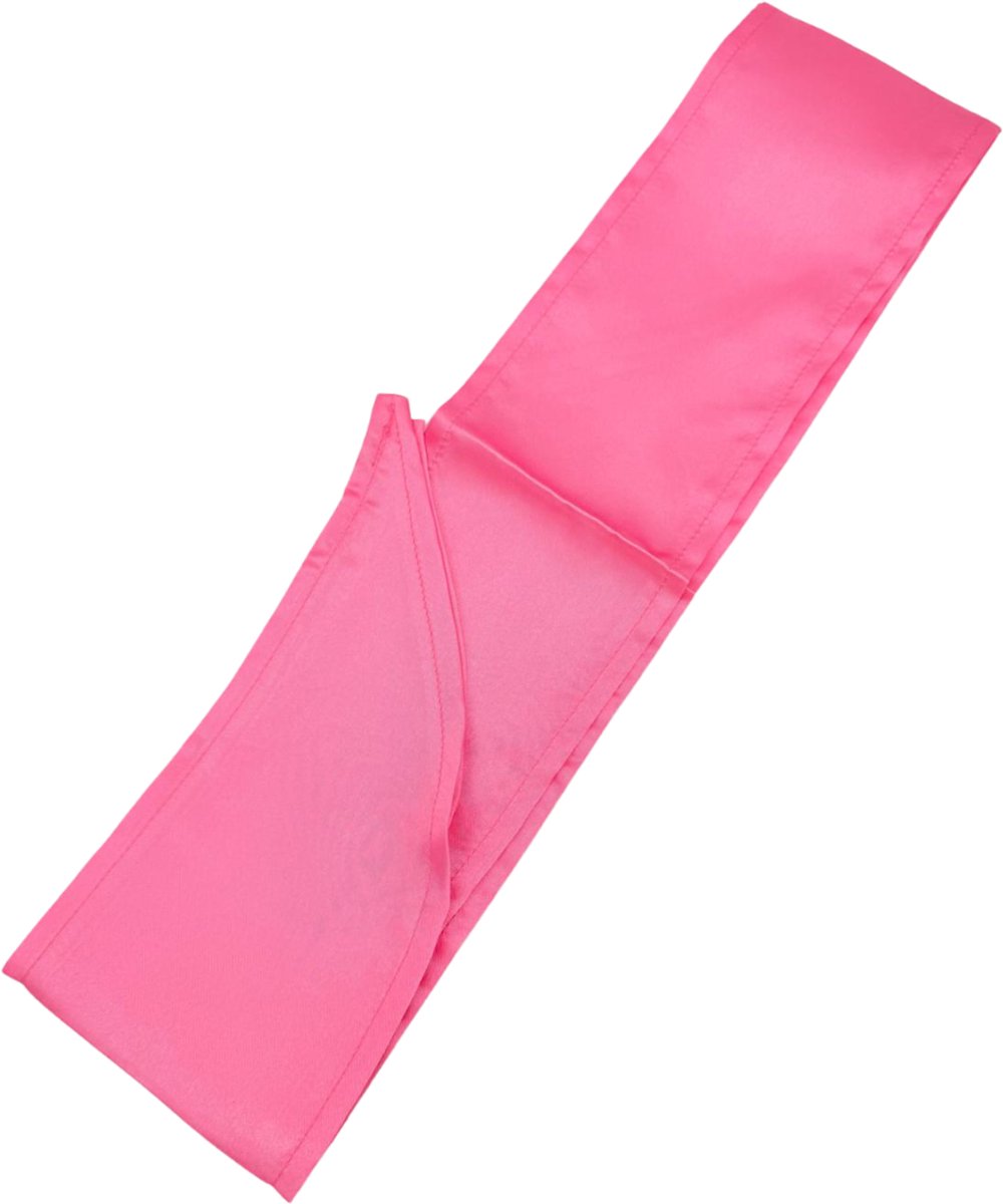 Sjaal satijn baby roze 1,65 m