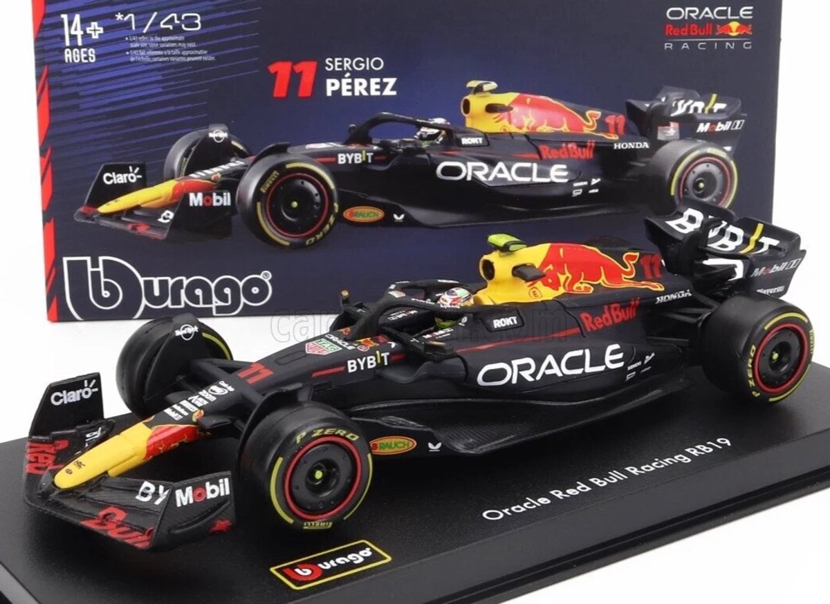 Bburago Red Bull RB18 F1 Sergio Perez #11 Schaalsmodel 1:43