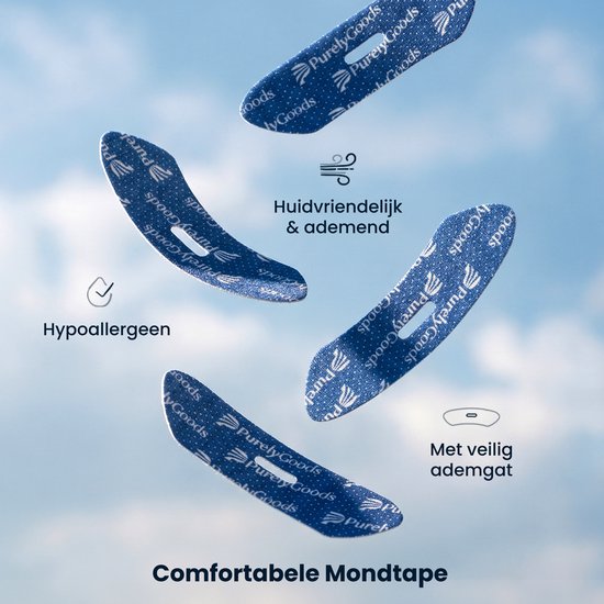 PurelyGoods® Mondtape 33 Stuks - Mouth Tape - Anti Snurk - Ademgaatje