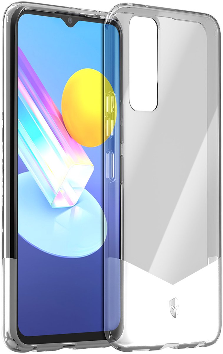 Force Case, Versterkte behuizing voor Vivo Y52 5G / Y72 5G PURE, Transparant