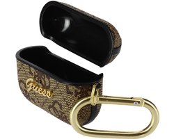 Guess 4G Script Logo AirPods Pro Case - Brown