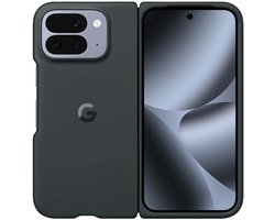 Google, Hoesje voor Pixel 10 Pro Fold van flexibel siliconen, eco-ontwerp, Grijs