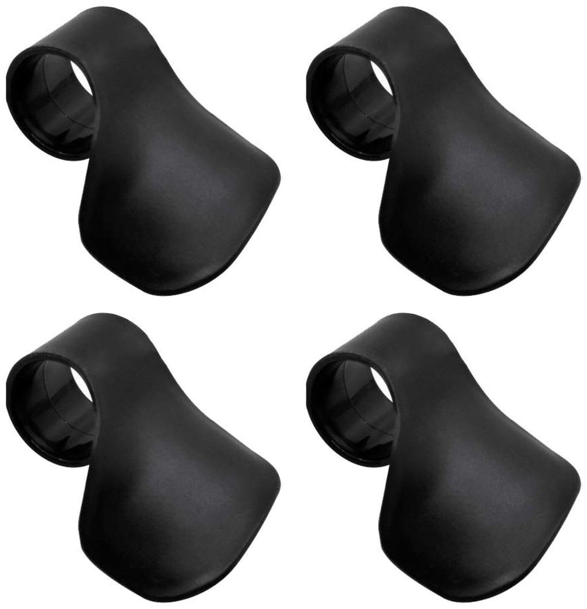 4 stuks Motorfiets Cruise Control voor Stuur Elektrische Motorfiets Cruise Assist Gasklep Slot Motorfiets Rest Assistent Moto Gaspedaal Extender Zwart Kunststof