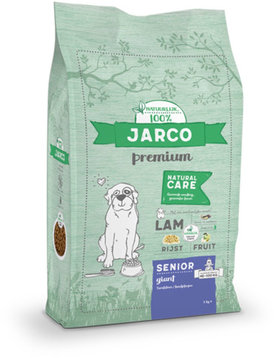 Jarco Jarco dog Natural Giant Senior 12.5 kg Lam