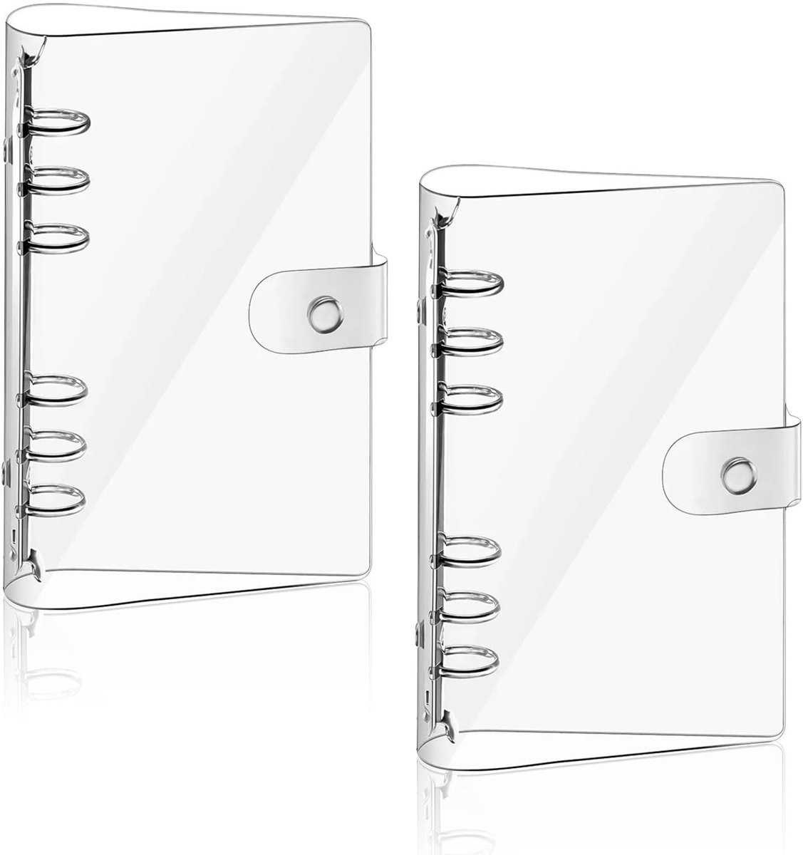 IMPERATORIS® Ringbanden - Document organisator - Ideaal voor Kantoor, School en Thuis - 2 Stuks - Transparant