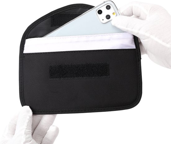 Faraday etui voor autosleutels, verpakking van 2 Faraday-tas | Autosleutelsignaalblokkeerzakje | Keyless Entry Autosleutels Case | RFID-blokkeertas voor autobeveiliging | Anti-diefstal externe ingang