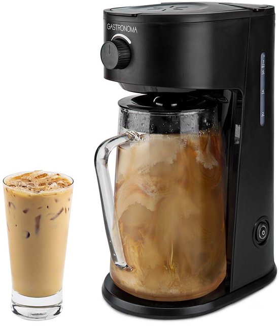 Gastronoma IJskoffie en IJsthee maker - 2.5L - IJskoffie machine - 18100004 - Zwart