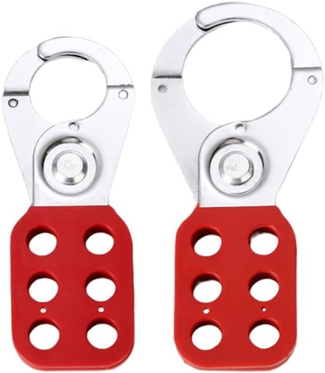6 stuks 7,5 cm hangslot Hasp, 304 roestvrij stalen deur beveiligingssluiting, deurvergrendeling met schroef, schuur Lock Hasp voor huisdeur, kast, poort