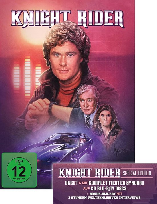 Special Edition Knight Rider - 20 Blu-rays met Bonusmateriaal