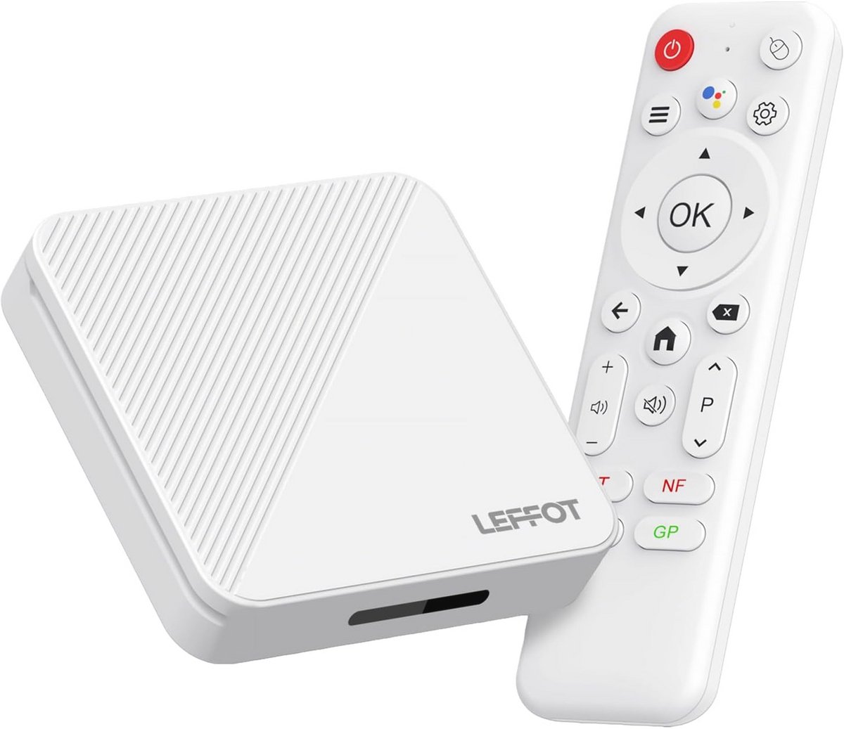 Android TV Box 4K Ultra HD met Voice Remote Control