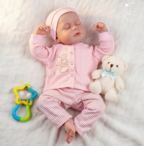 Poupée Reborn Fille Endormie Tout Petit Bébé Nouveau-né Poupée Reborn Fille Endormie Tout Petit Bébé Nouveau-né
