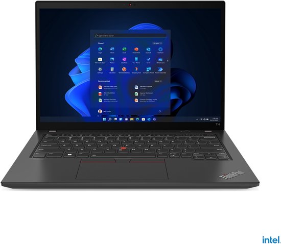 Lenovo ThinkPad T14 Gen 3 - Intel® Core™ i5-1245U Laptop 14.1 inch 1920 x 1200 (WUXGA) 256 GB SSD 16GB RAM Windows 11 Pro - Lenovo - Hoofdafbeelding