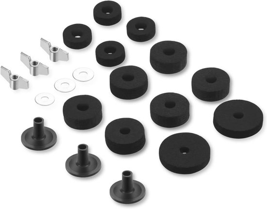 ECSiNG 12 Stuks Dartvaten Met Dartrubberen O Ringen, 14 Gram Vervangende Dartaccessoires 2ba Binnendraad 6 Zwart En 6 Zilver 3328482429
