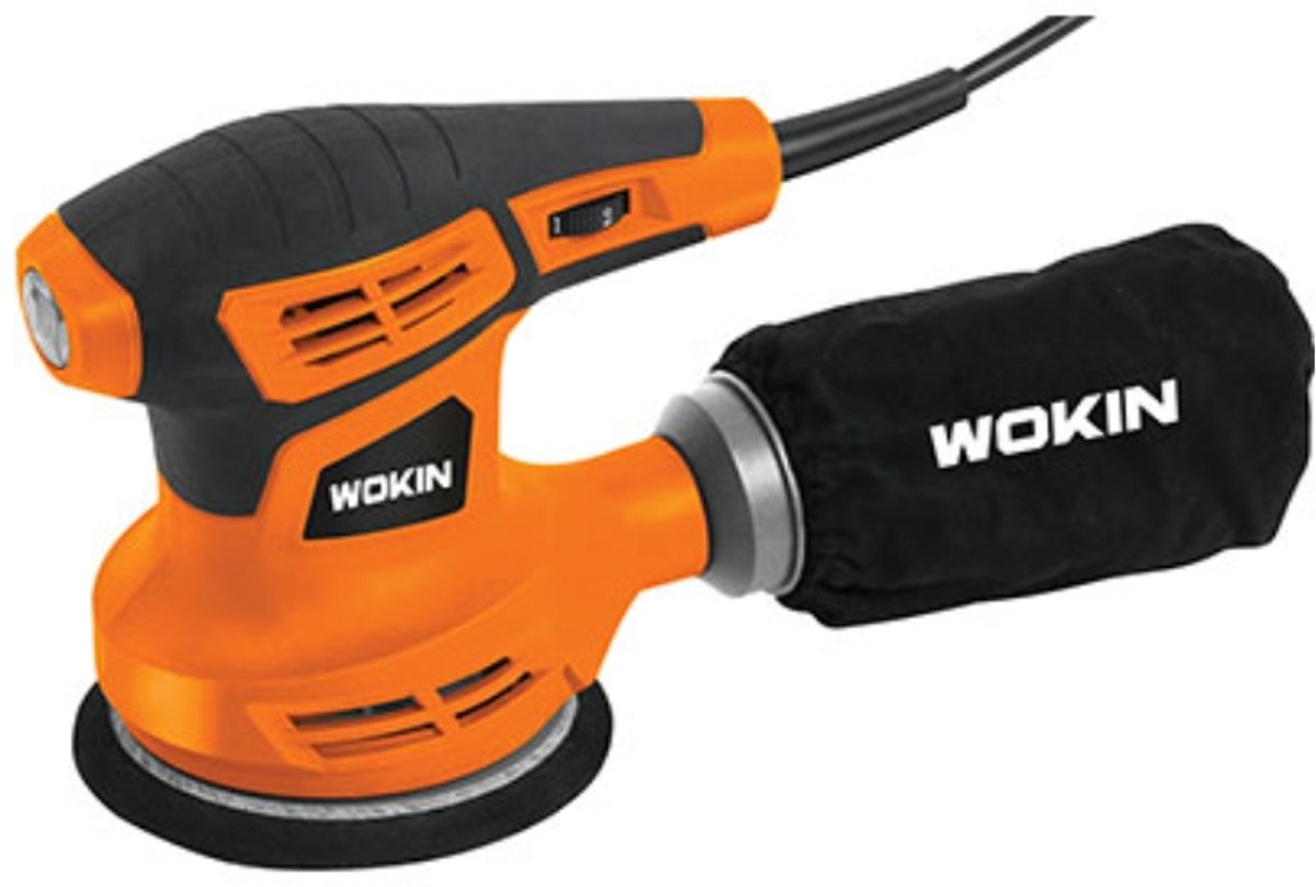 Wokin Excentrische Schuurmachine 125mm – 280W Variabele Snelheid