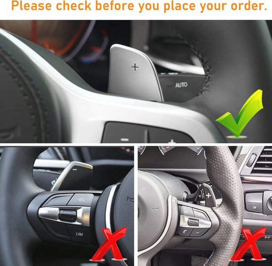 Compatibele Aluminium Paddle Shifter Extensions voor G-serie BMW's van Merkloos — afbeelding 4
