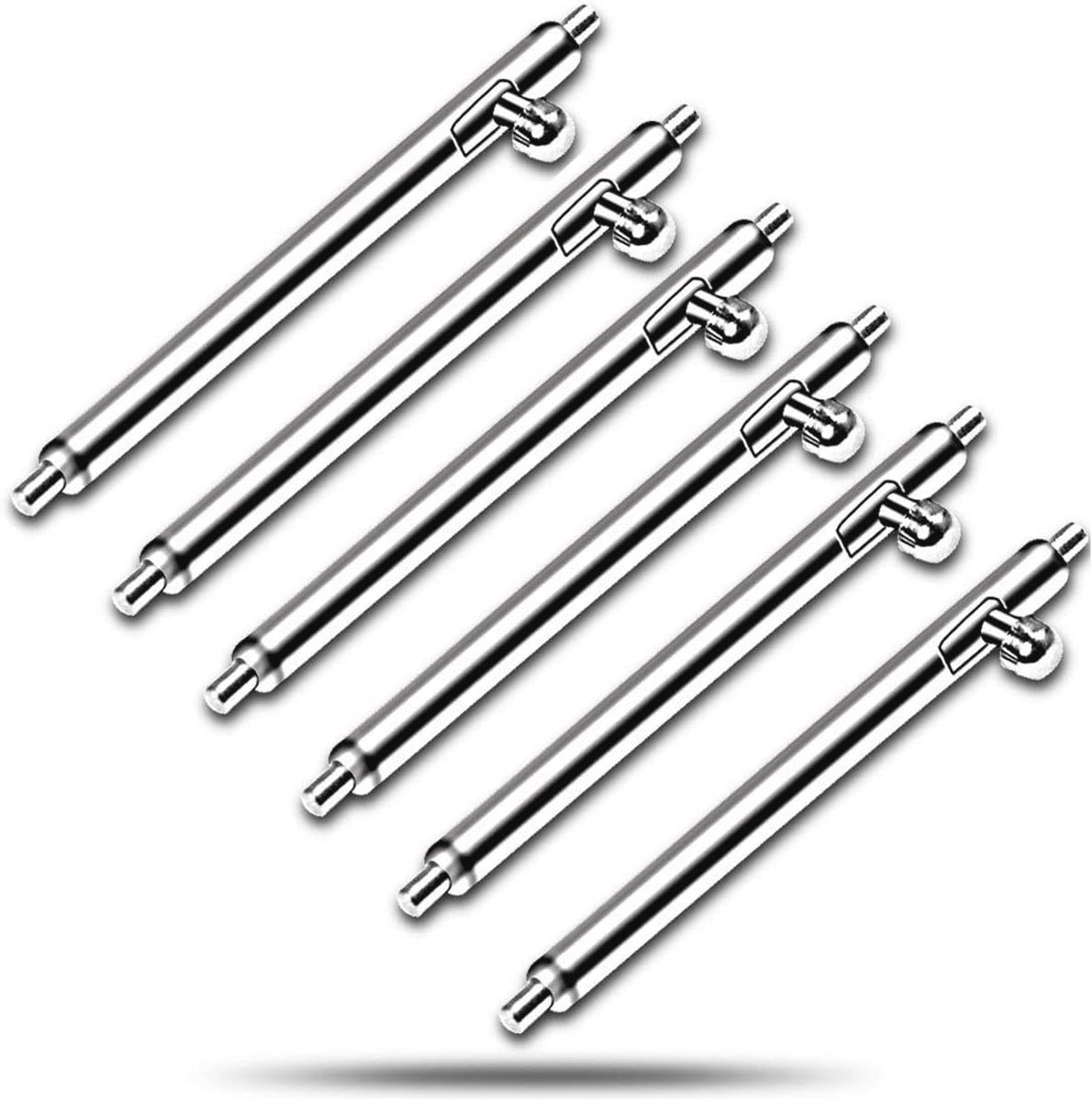 Horlogepinnen 20 mm 22 mm met Snelsluiting - Roestvrijstalen Vervangende Veerstangen