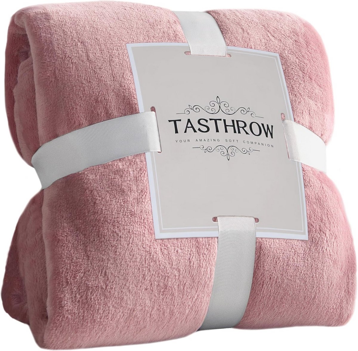 Fleece Deken Roze 150x200 cm - Super Zacht en Warm voor Bed en Bank - Ideale Deken voor Alle Seizoenen
