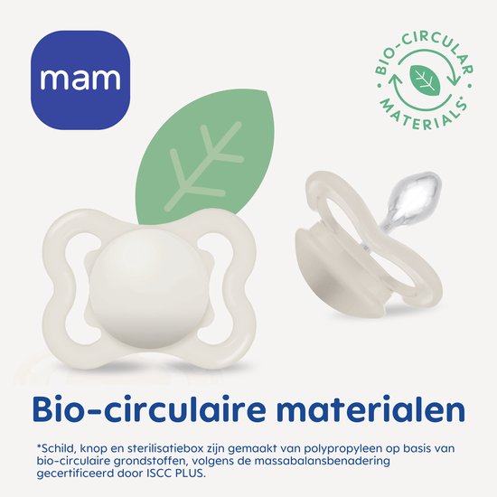 MAM - Supreme Silikon Speen - Siliconen - 0-6 Maanden - Extra Ventilatie - Blauw - 2 stuks van Merkloos — afbeelding 3