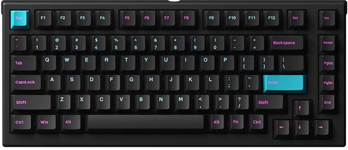 AKKO MONSGEEK MG75W Midnight - Draadloos Hotswap Mechanisch Gaming Toetsenbord
