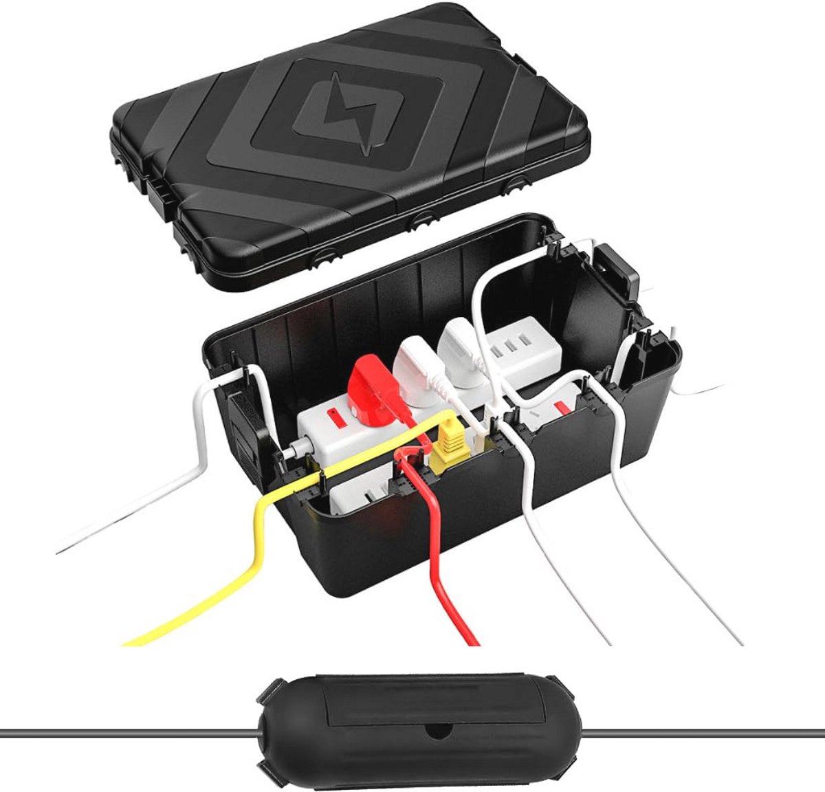 Extra Large Waterproof Cable Box for Outdoor Power Protection