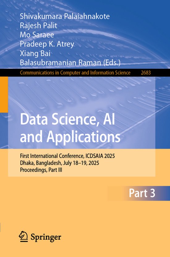 Communications in Computer and Information Science2683- Data ... - cover