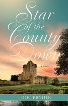 Boekomslag met de titel "Star of the County Down" in sierlijke letters boven een kasteel bij zonsondergang.