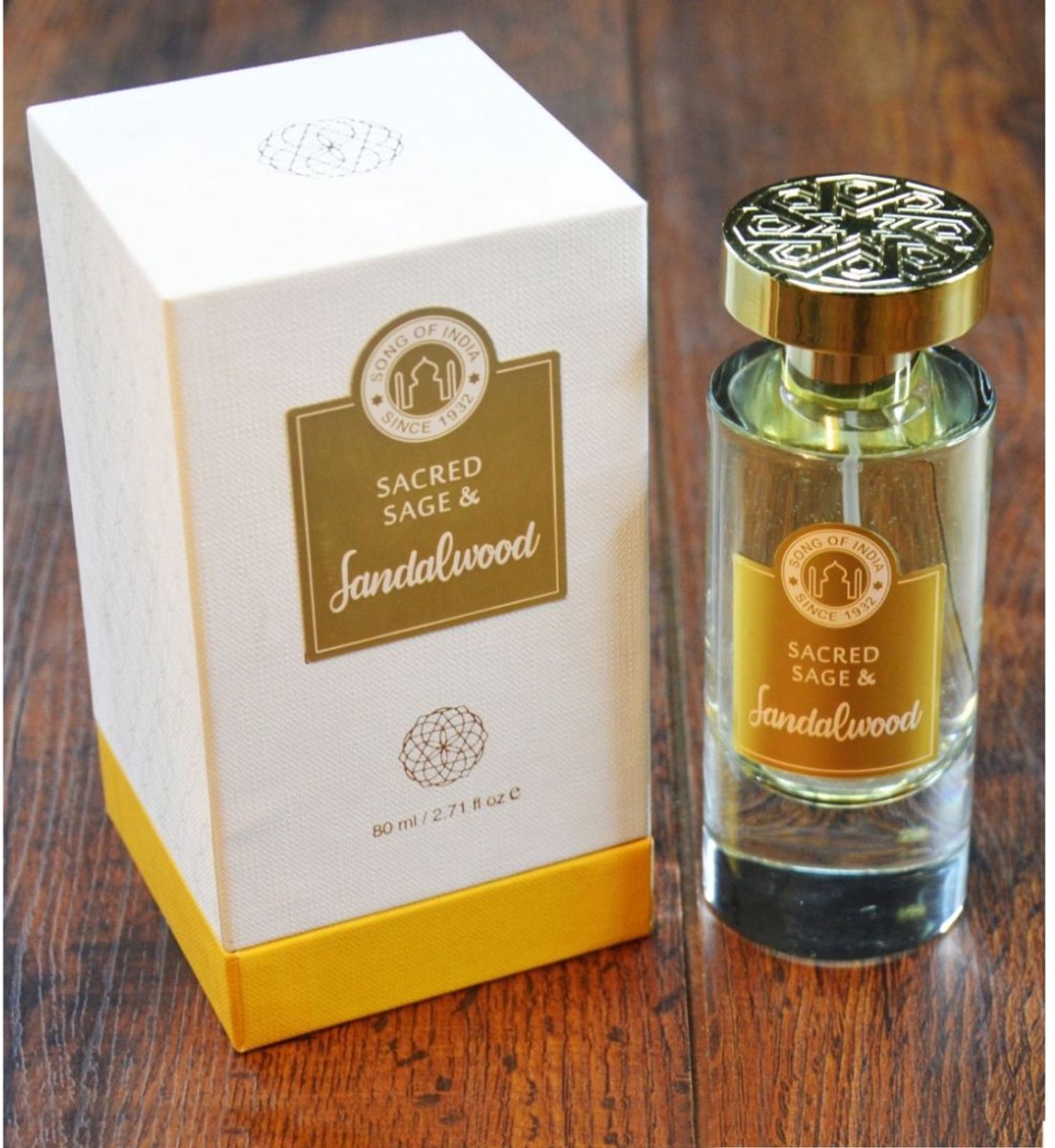 Song of India - Eau de Parfum in Kristallen flesje Sacred Sage & Sandalwood – 80 ml – Song of India