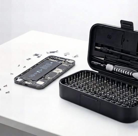 Brute Strength - Precisie schroevendraaier set - 130-delig - Universeel - Magnetisch - Gereedschapset- Schroevendraaiers - Bitset met Torx