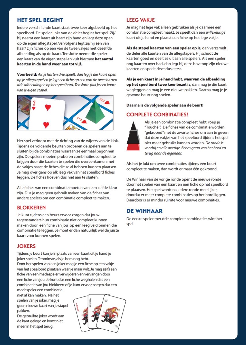 Tactic Touché – Bordspel – Tactisch kaartspel – Strategisch Pionnen en Kaarten Spel – Plaats Pionnen, Blokkeer Tegenstanders en Scoor Patronen – Familiespel – Winnaar Mensa Select-prijs – Bekroond Spel – 2 tot 4 Spelers – Vanaf 8 Jaar — afbeelding 5