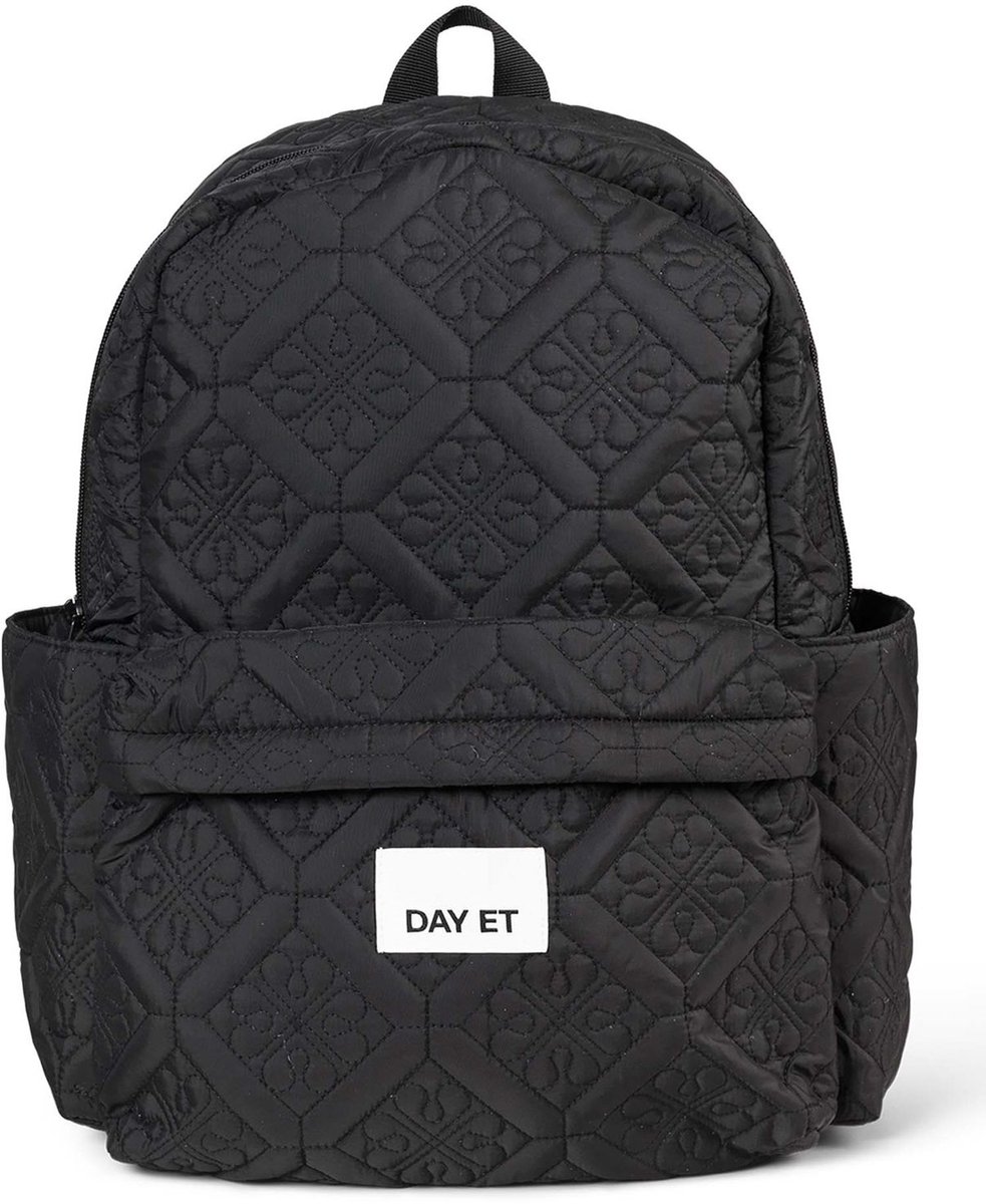 DAY ET vrijetijdsrugzak rugzak met laptopvak Gweneth RE-Q Flotile Backpack Black zwart