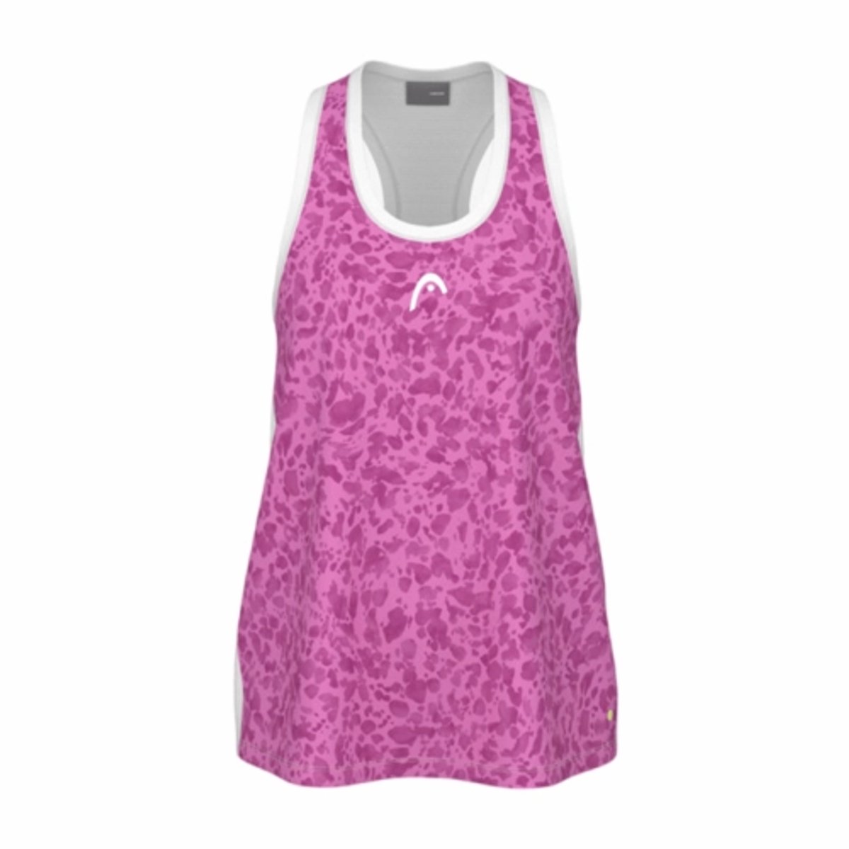 Tennisshirt HEAD Women Agility Tank Top Print Vision Vivid Roze