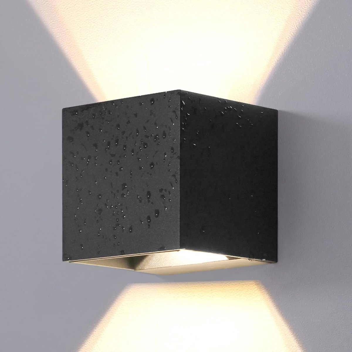 Moderne Led Buitenverlichting Vierkant Design 10W, Instelbare Stralingshoek en IP65 Waterdicht