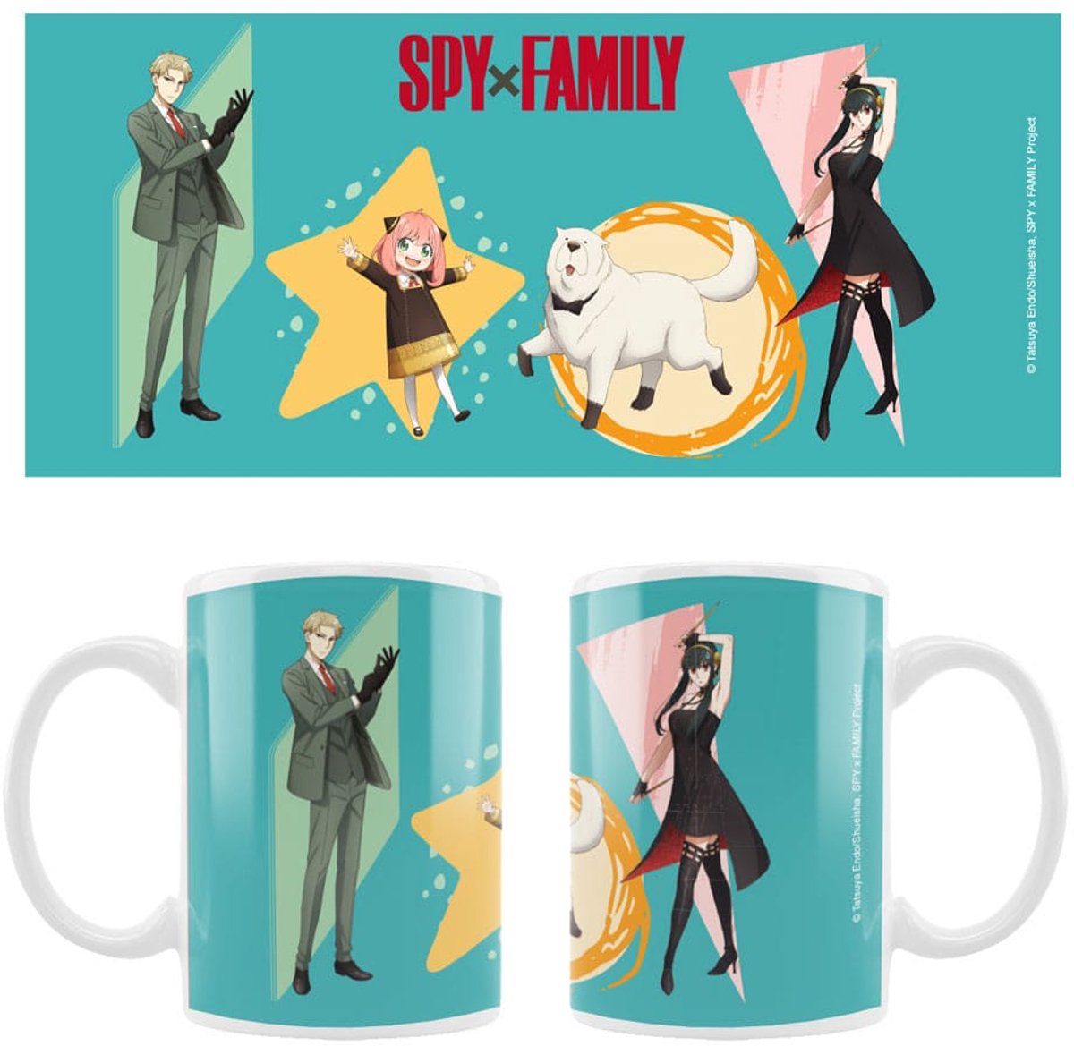 Sakami Merchandise Spy x Family Ceramic Mok / Beker Season 3 Cups & Mok / Bekers