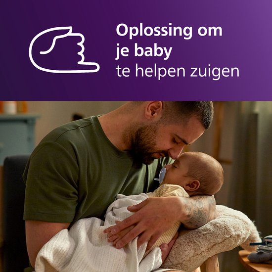Philips Avent Soothie Hart - 0-6 Mnd - 2 Stuks - Plant-based - Blauw van Merkloos — afbeelding 3