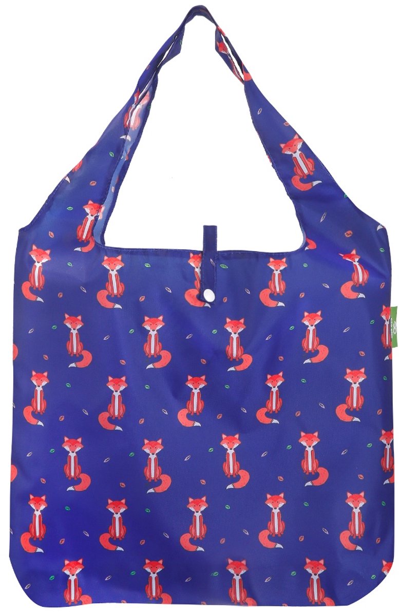 Eco Chic - Foldaway Shopper - A89NY - NAVY - Fox *NIEUW*