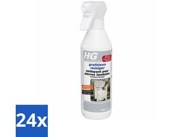 24 x HG Grafsteenreiniger 500 ml - Grafsteenreiniger - Natuurstenen Reiniger - Reiniging Grafsteen - Schoonmaken Grafsteen - Marmeren Reiniger
