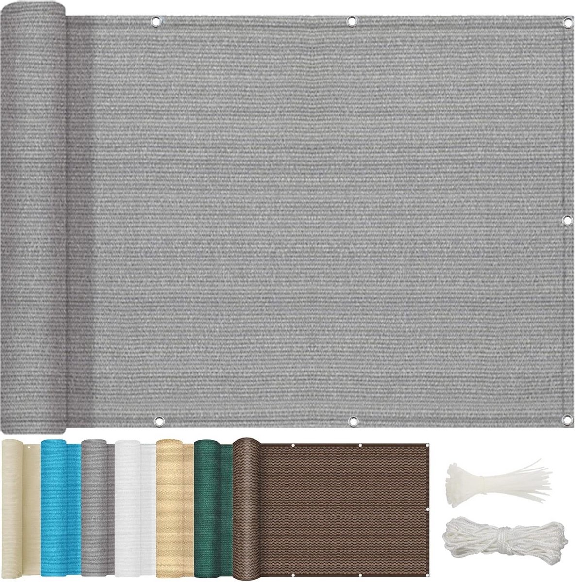 Balkon Inkijkbescherming 110 x 950 cm - Privacy Bescherming voor Tuin, Terras en Camping