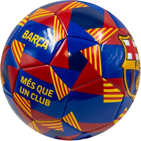 FC Barcelona Voetbal Senyera Abstract size 5 - FC Barcelona bal - Frenkie de Jong -
