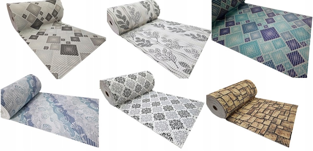 Antislip Badkamermat 150x65cm - Willekeurig Patroon