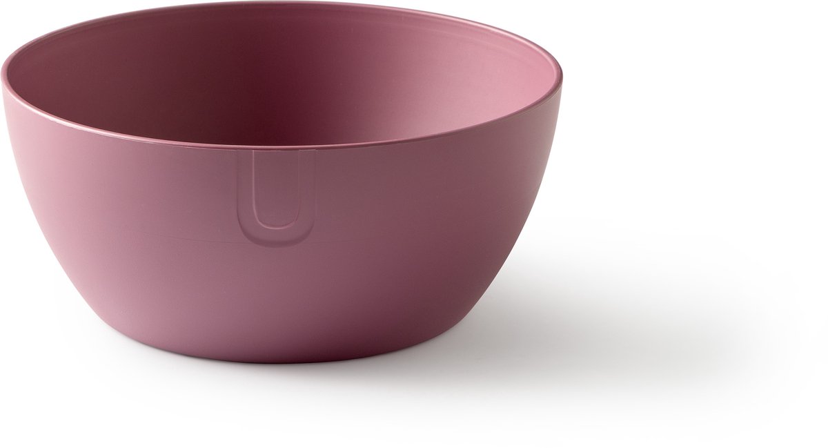 UBITE bio-based saladeschaal/serveerschaal XL - Mineraal Paars - duurzaam - 27 cm