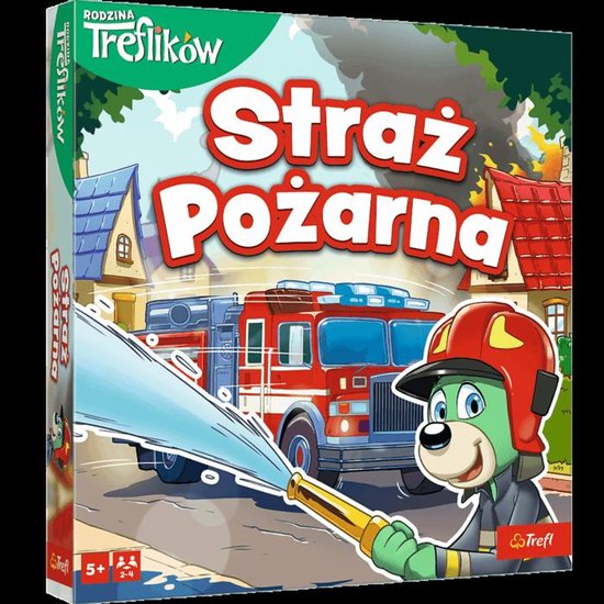 Rodzina Treflików Straż Pożarna van Trefl gry — afbeelding 2