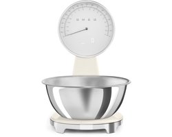 SMEG KSF01CRWW - Balance - Analogique et numérique - Crème