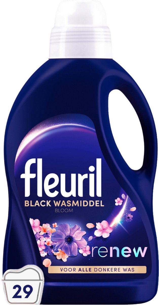 Fleuril Black Bloom - Vloeibaar Wasmiddel - Donkere en Zwarte Was - Intense Geurbeleving - 4x29 Wasbeurten - Voordeelverpakking — cadeau in Cadeau-ideeën - foto 7
