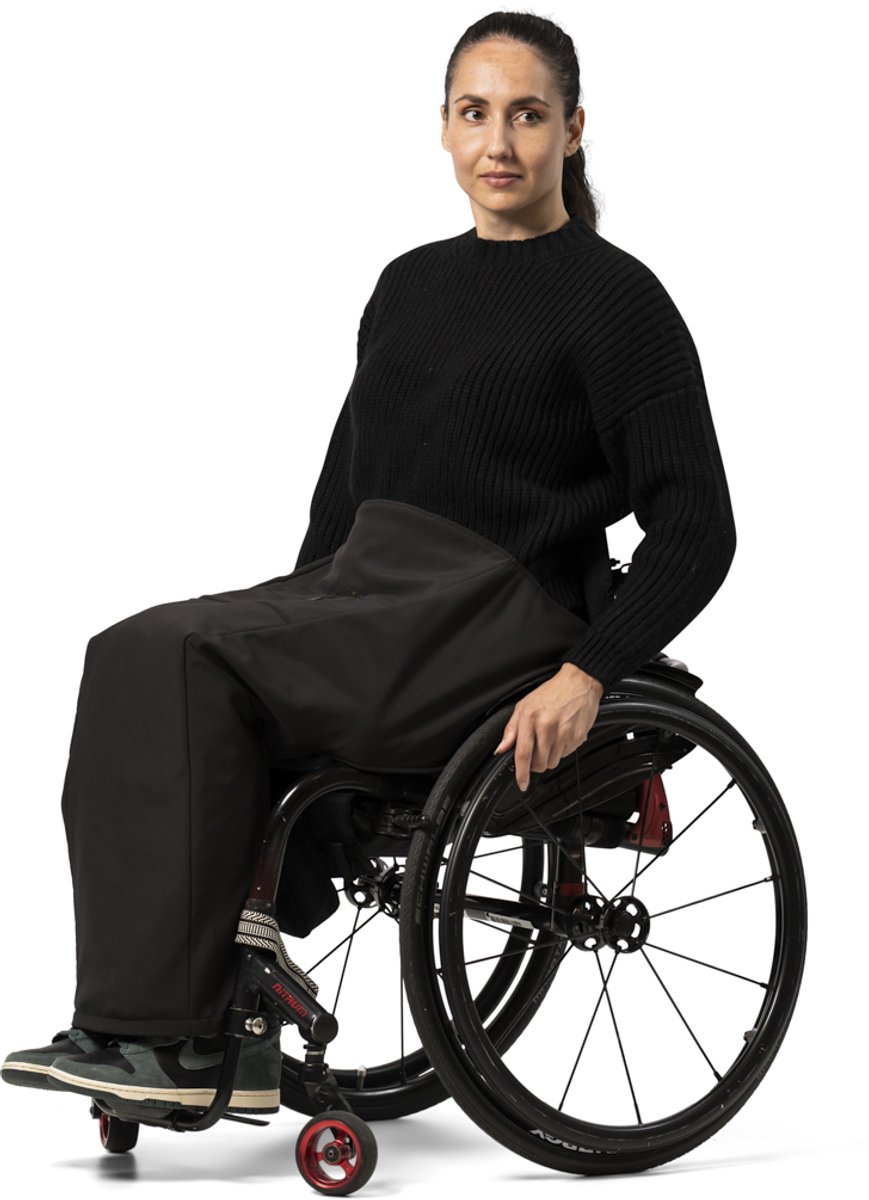 MOS - Rolstoel - Beenhoes Storm - Softshell - Waterafstotend - Medium Long