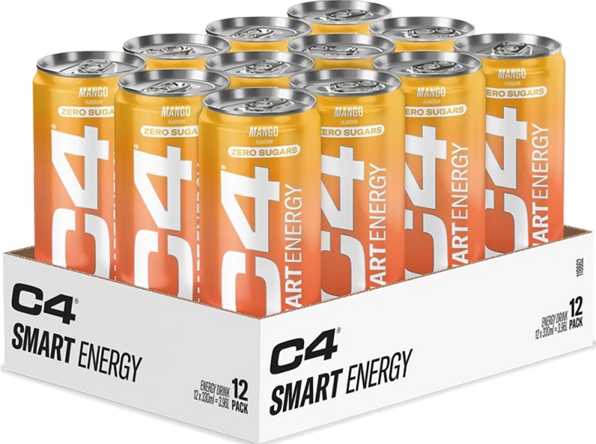 C4 Smart Energy - 12x 330 ml - Watermelon Burst