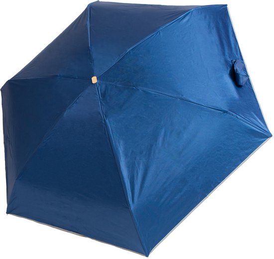 Mini parapluie de poche ultra-compact avec réflecteur toutes saisons – Protection UV, résistant à Water et au vent – ​​Se glisse facilement dans une poche de veste ou un sac à main.