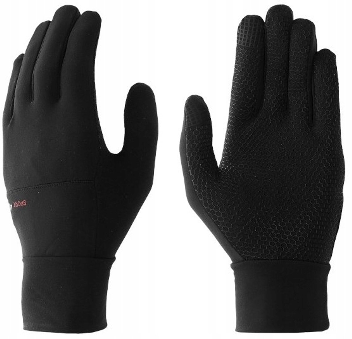 4F Uniseks Winterhandschoenen Touchscreen Antislip Zwart