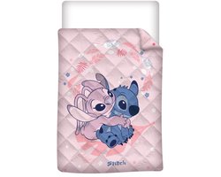 foto van Disney Lilo & Stitch Sprei Cuddle - 140 x 200 cm - Polyester