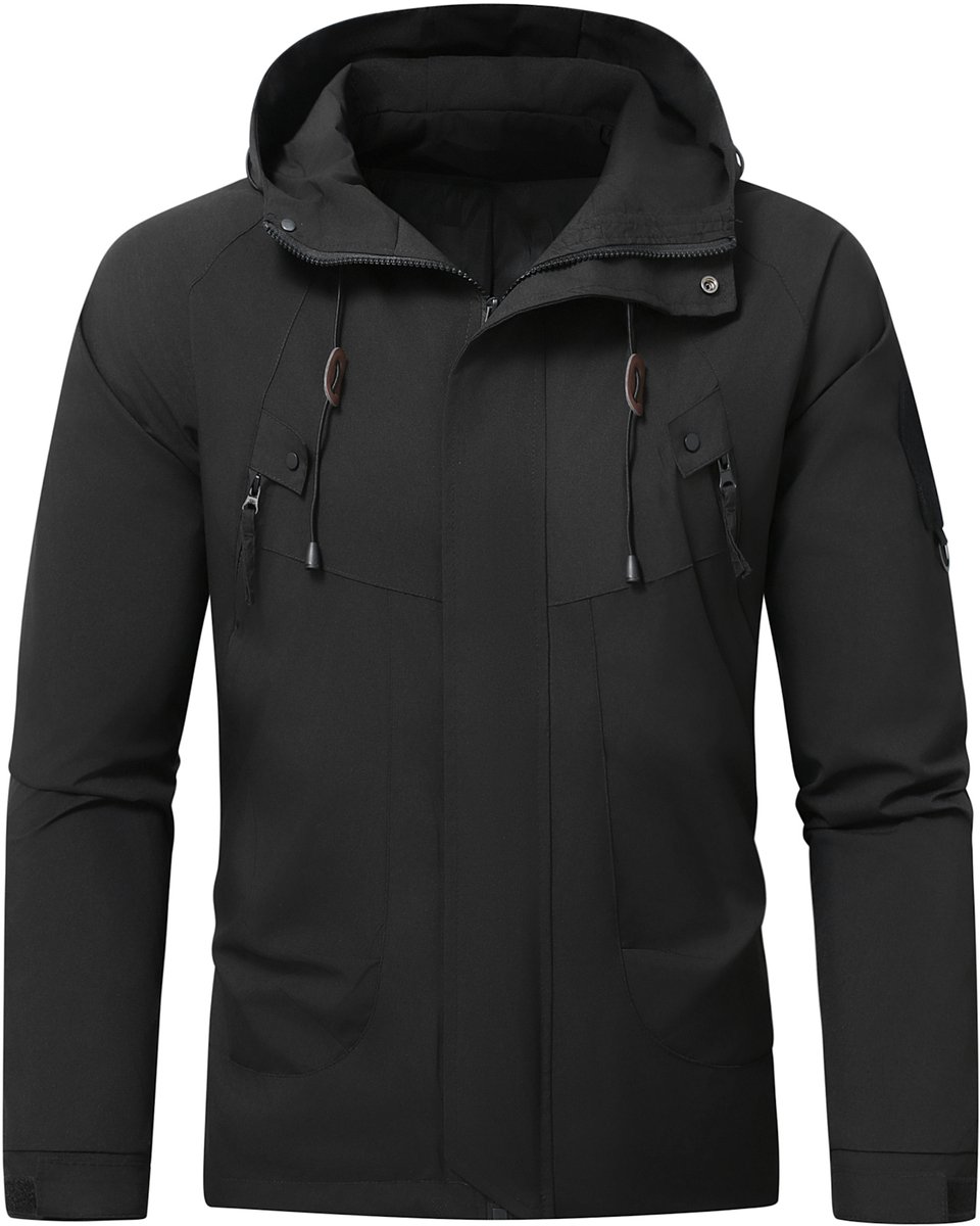 YOUTHUP Heren Jack - Capuchon en Winddicht Outdoorjas - M